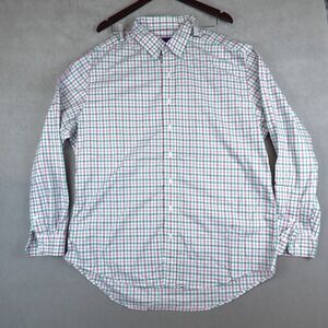 FootJoy Shirt Mens XXL Plaid Button Long Sleeve Performance Comfort